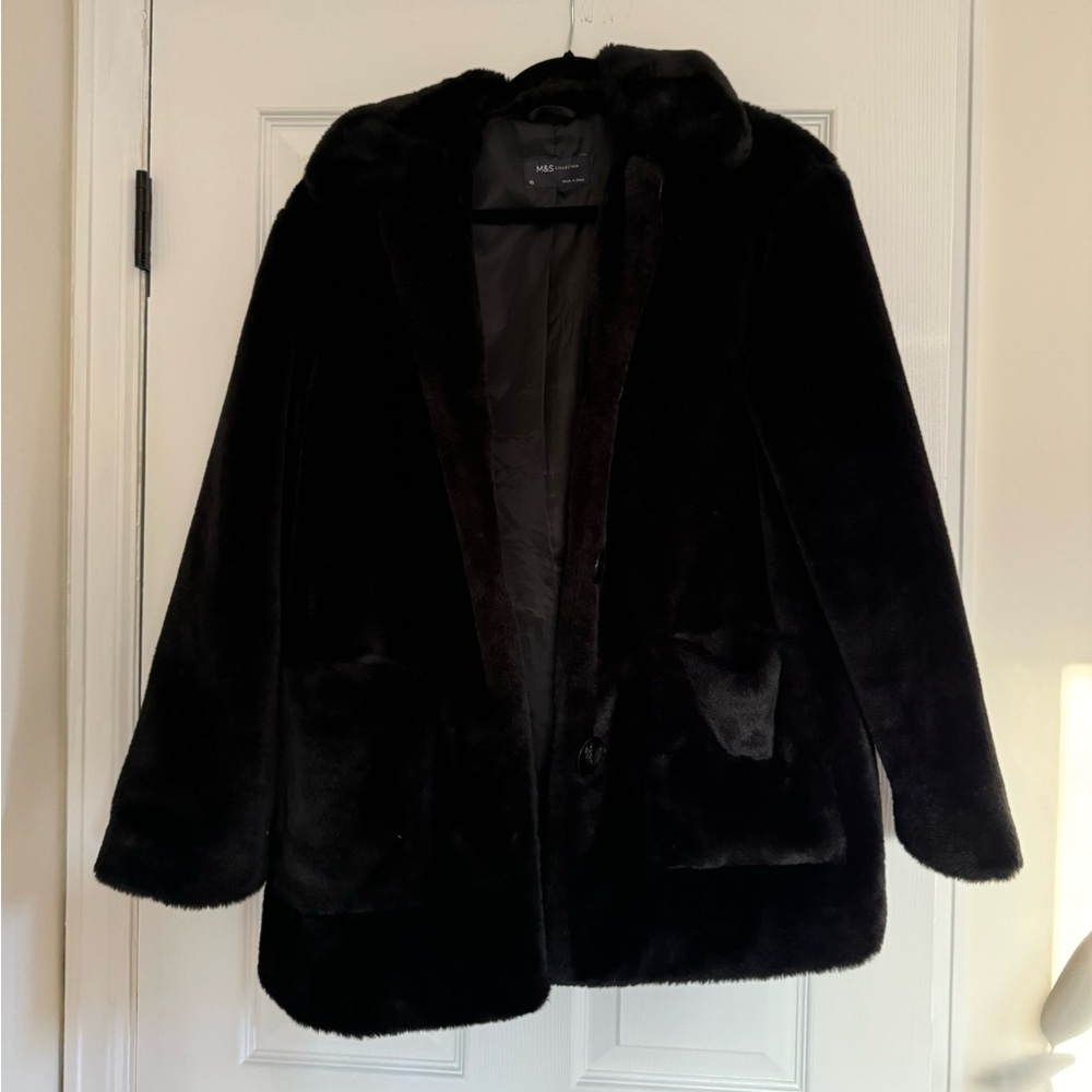 Marks & Spencer Faux Fur Jacket